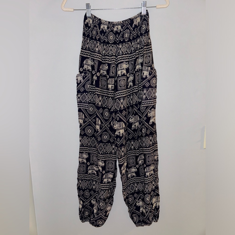 Mexicali Blue Harem Boho Pants